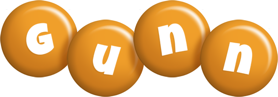Gunn candy-orange logo