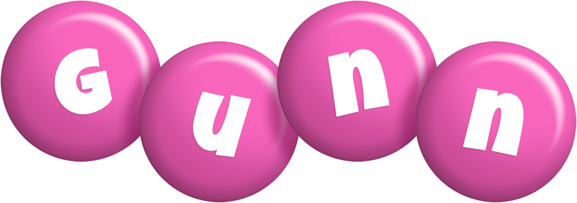Gunn candy-pink logo