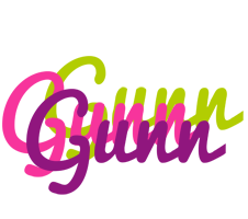 Gunn flowers logo