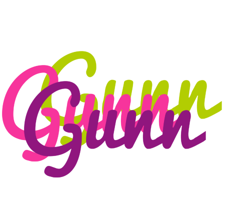 Gunn flowers logo