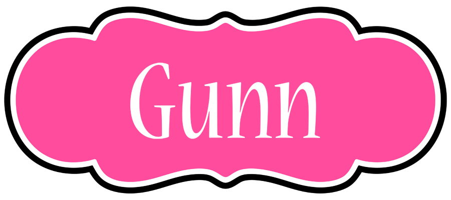 Gunn invitation logo