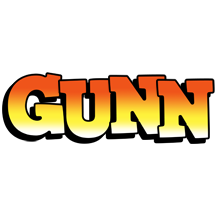 Gunn sunset logo