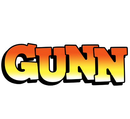 Gunn sunset logo