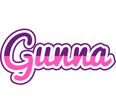 Gunna cheerful logo