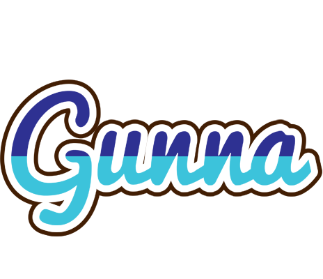 Gunna raining logo