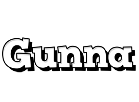 Gunna snowing logo