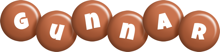 Gunnar candy-brown logo