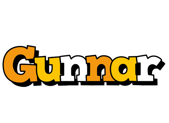 Gunnar cartoon logo