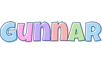 Gunnar pastel logo