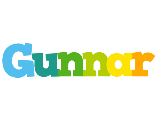 Gunnar rainbows logo