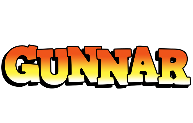 Gunnar sunset logo