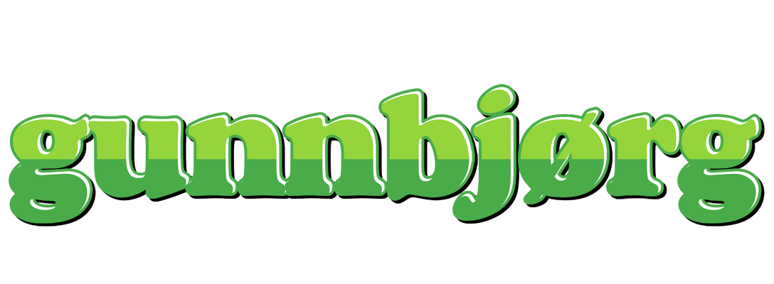 Gunnbjørg apple logo