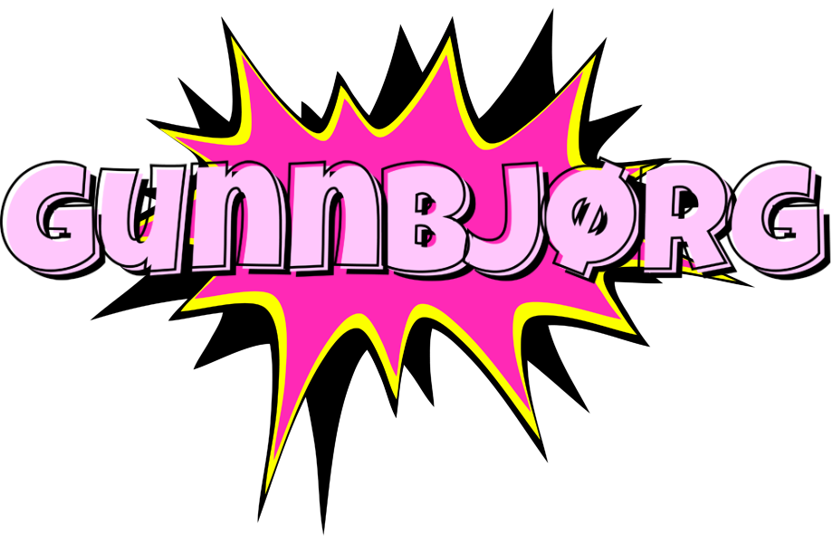 Gunnbjørg badabing logo