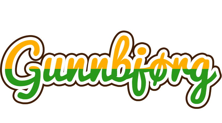 Gunnbjørg banana logo