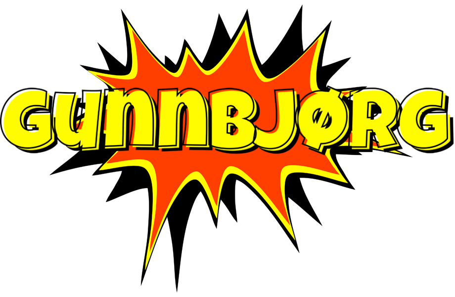 Gunnbjørg bazinga logo