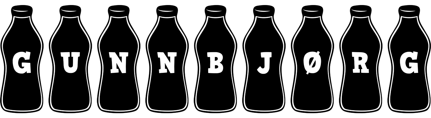 Gunnbjørg bottle logo
