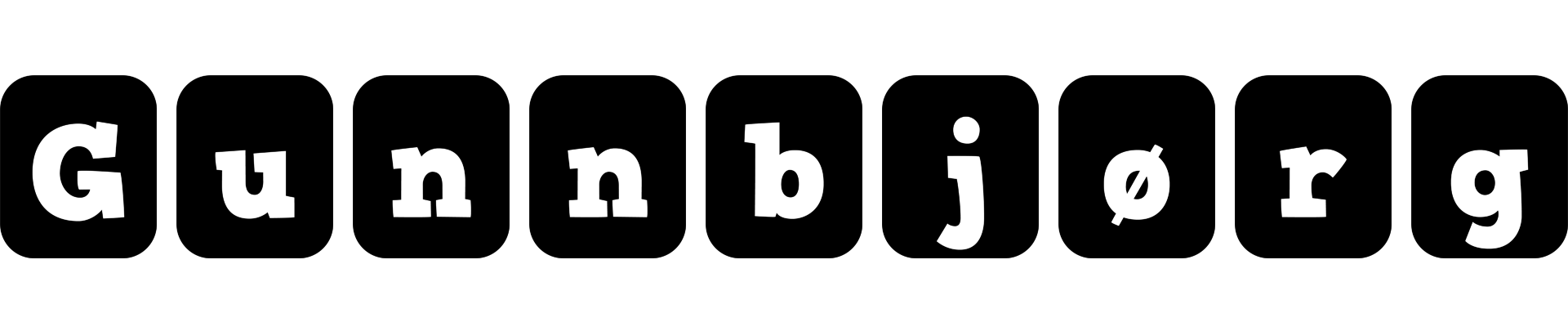 Gunnbjørg box logo