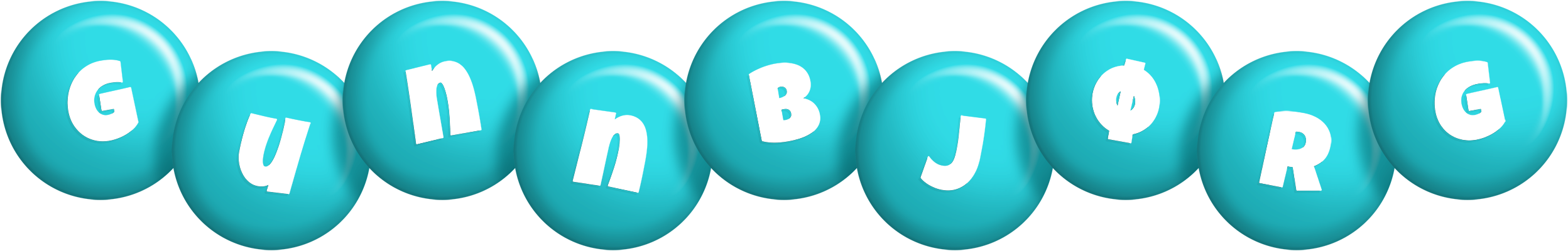 Gunnbjørg candy-azur logo