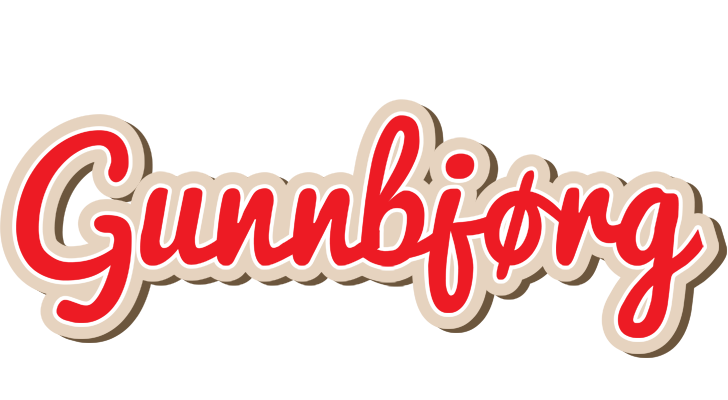 Gunnbjørg chocolate logo