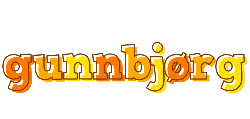 Gunnbjørg desert logo