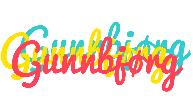Gunnbjørg disco logo
