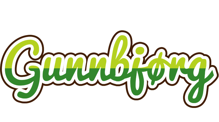 Gunnbjørg golfing logo