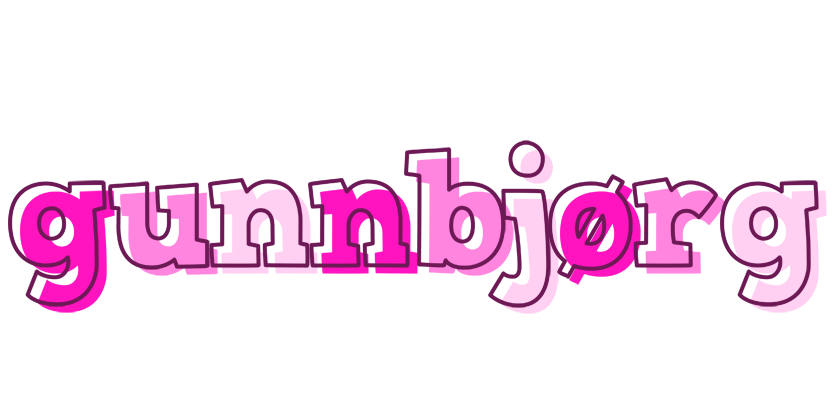 Gunnbjørg hello logo