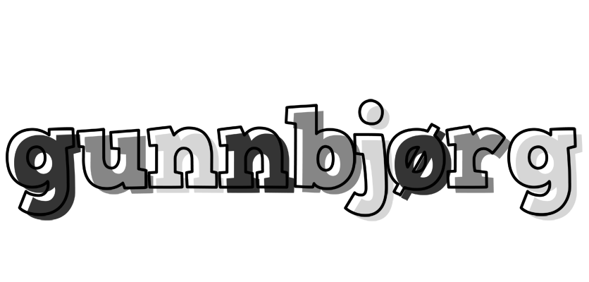 Gunnbjørg night logo