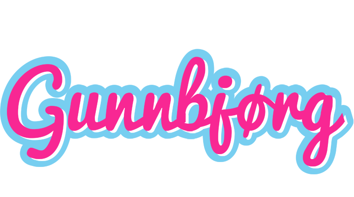 Gunnbjørg popstar logo