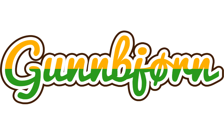 Gunnbjørn banana logo