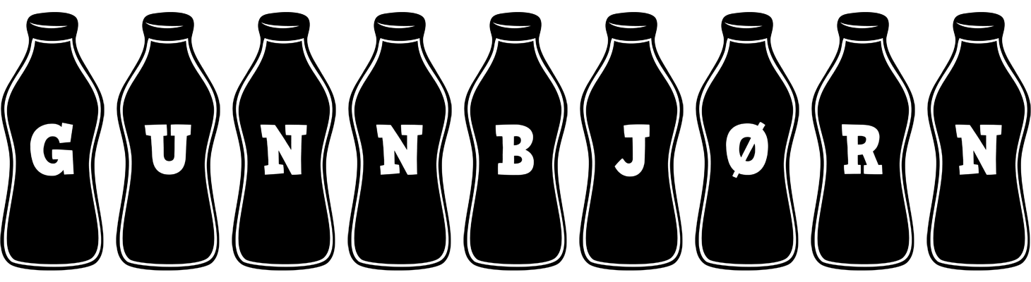 Gunnbjørn bottle logo