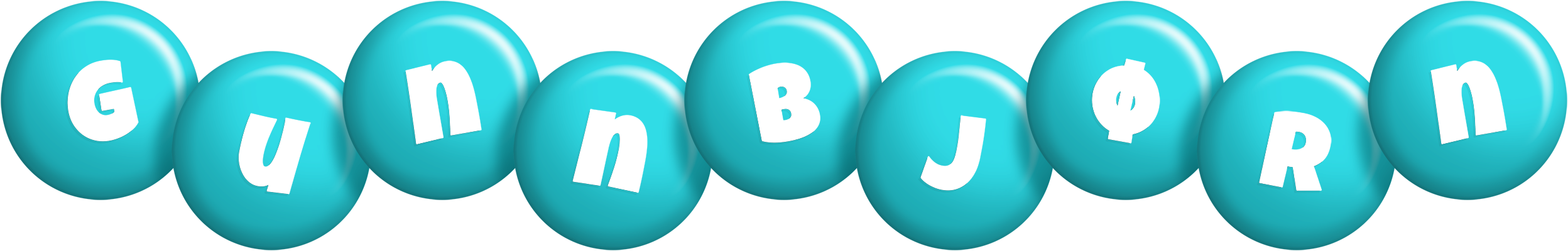 Gunnbjørn candy-azur logo