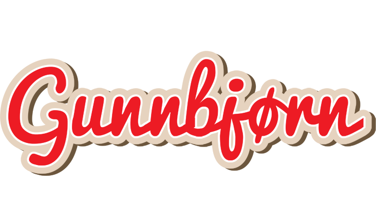 Gunnbjørn chocolate logo