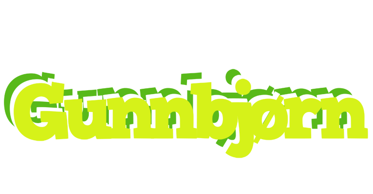 Gunnbjørn citrus logo