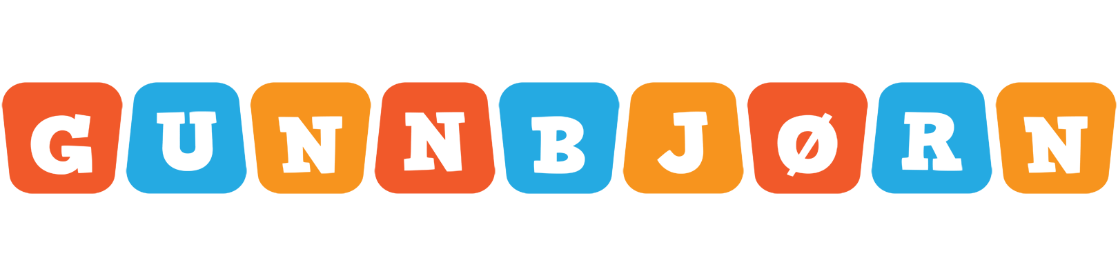 Gunnbjørn comics logo