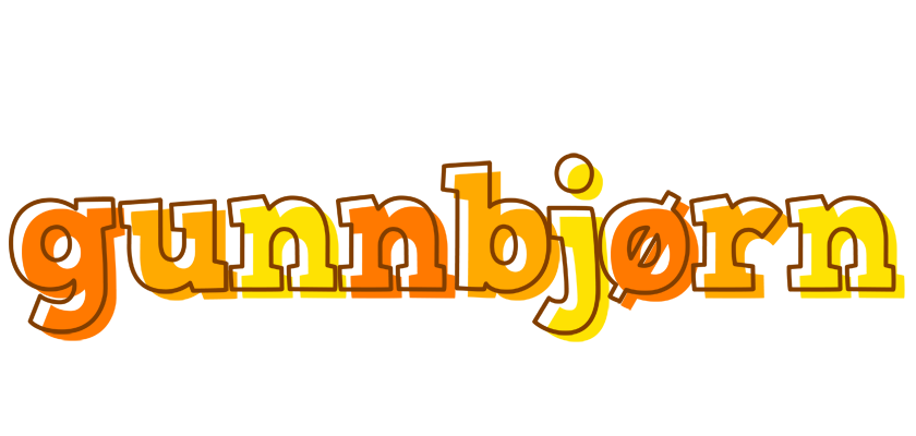 Gunnbjørn desert logo