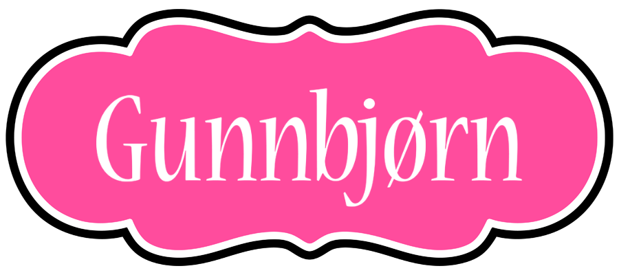 Gunnbjørn invitation logo