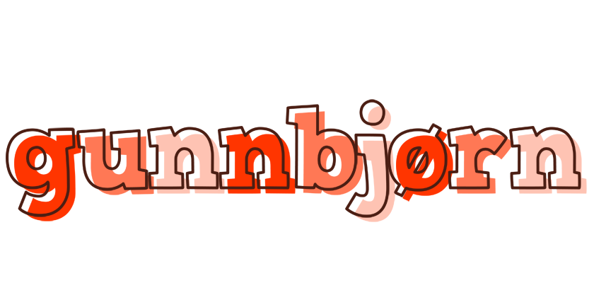 Gunnbjørn paint logo
