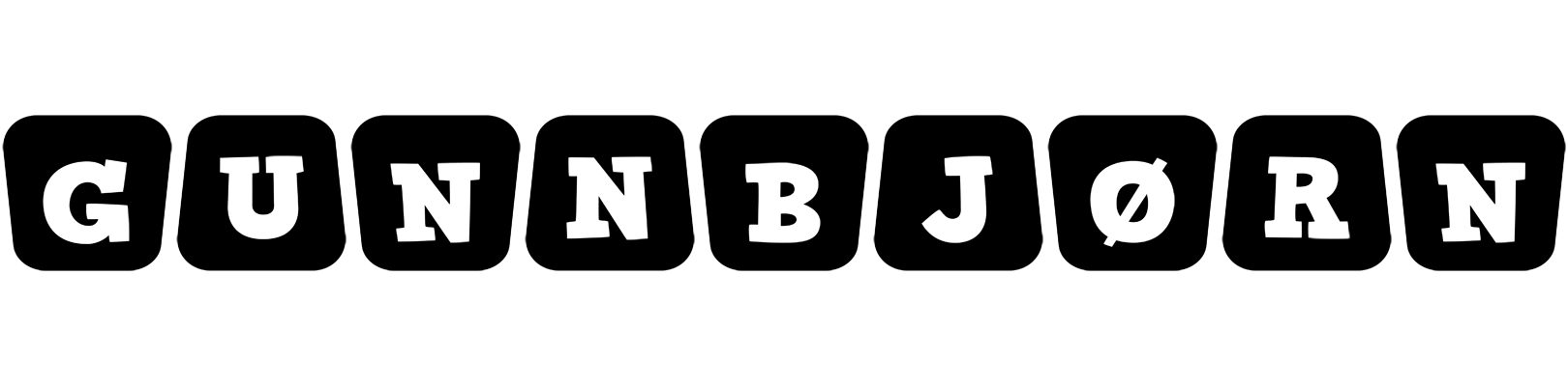 Gunnbjørn racing logo