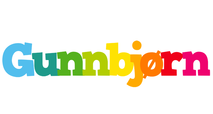 Gunnbjørn rainbows logo