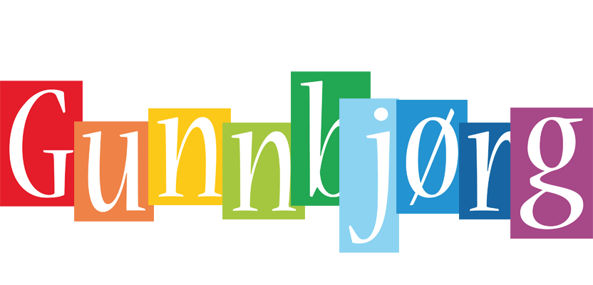 Gunnbjørg colors logo