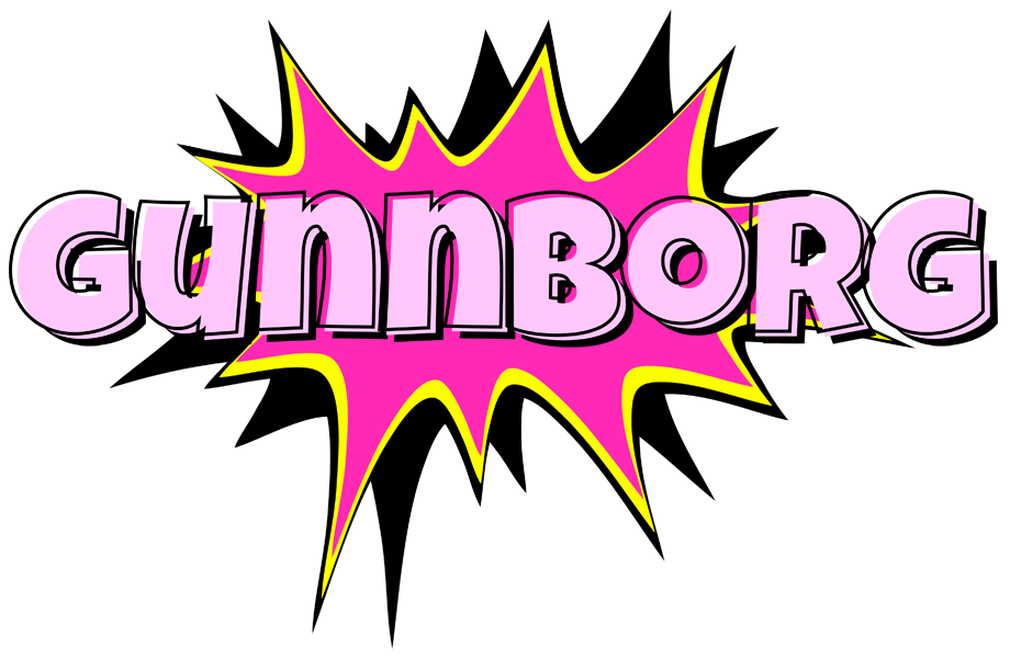 Gunnborg badabing logo