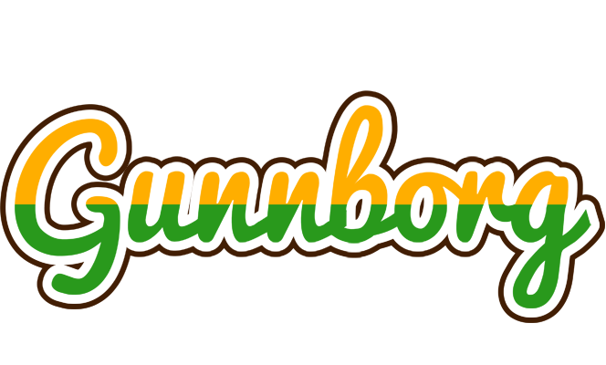 Gunnborg banana logo