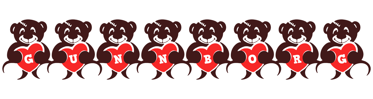 Gunnborg bear logo