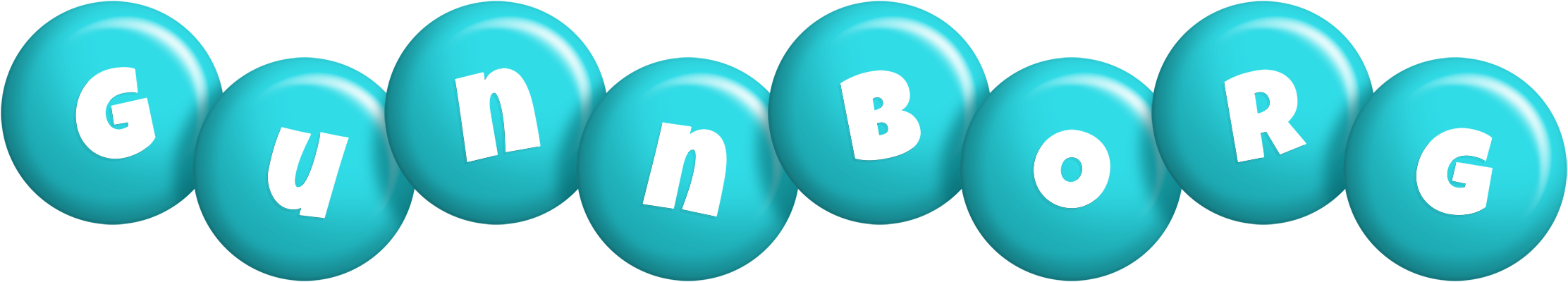Gunnborg candy-azur logo