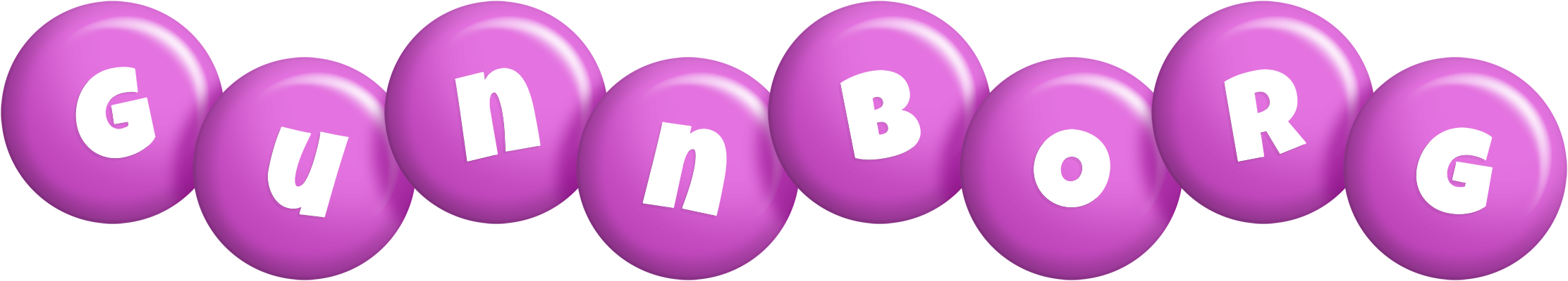 Gunnborg candy-purple logo