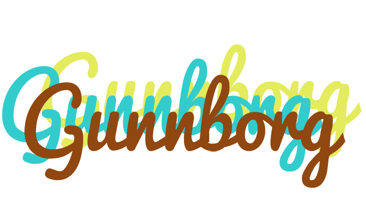 Gunnborg cupcake logo