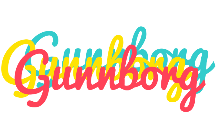 Gunnborg disco logo