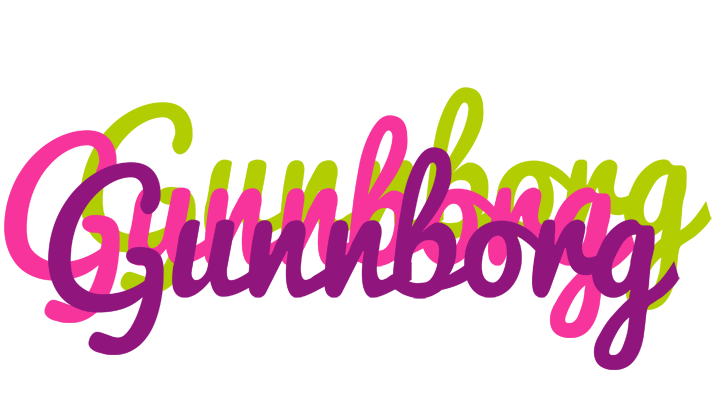 Gunnborg flowers logo