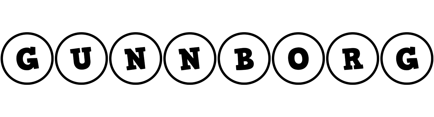 Gunnborg handy logo